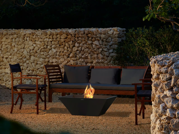 NOVA 850 - Bioethanol freestanding steel fireplace by EcoSmart Fire - view 2